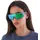 YEAZ Sport-Sonnenbrille SUNRISE Cyan Blue/Green