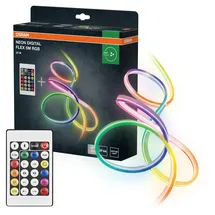 Osram Neon Digital Flex LED-Streifen 5m Silikon IP44 mehrfarbig
