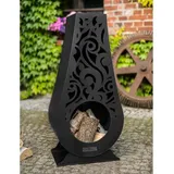 Cook King Gartenofen HAWANA Ø 50 cm Grau