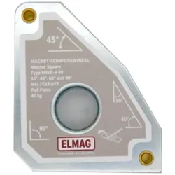 ELMAG Magnet-Schweißwinkel MWD-3 40 'Dauermagnet' - 57470