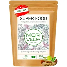 MoriVeda Superfood Tabs Moringa/Ashwagandha/Triphala Presslinge 120 St.
