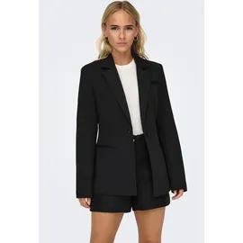 Only Kurzblazer ONLPEACH L/S FIT BLAZER TLR NOOS schwarz XS (34)