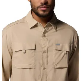 Columbia Langarmhemd Beige 2XL