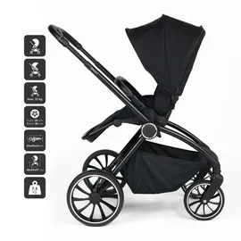 BabyGO 3in1 Kombikinderwagen Harmony black - Schwarz