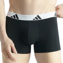adidas Active Flex Cotton Trunk Schwarz / Weiß S 3er Pack