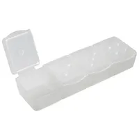 Fackelmann Medikamentenbox Tablettenbox 4 Fächer