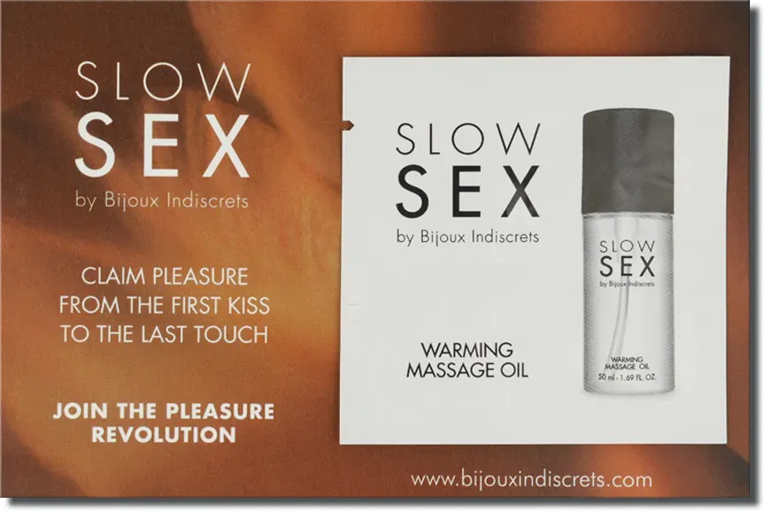 BIJOUX - SLOW SEX MASSAGEÖL WRMEEFFEKT 2 ML
