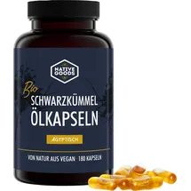 native goods Schwarzkümmelöl Kapseln vegan BIO 180 Stück