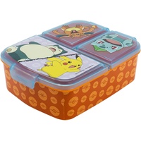 Stor Brotdose MIT MEHREREN FÄCHERN | POKEMON, Bunt