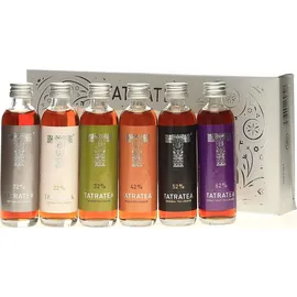 Tatratea Kräuterlikör 47% Vol. 0,04 l Geschenkset