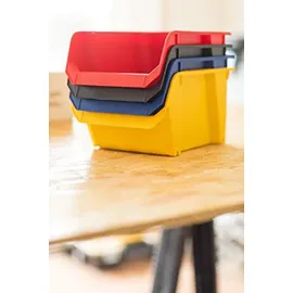 Stanley Lagersichtkasten Polypropylen 2 Rot