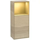 Villeroy & Boch V&B Seitenschrank Finion 41,8x93,6cm, re, Reg ob gol m, Oa Veneer