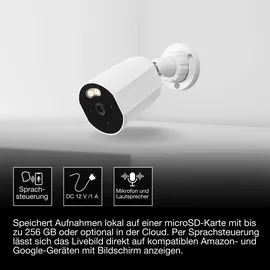 Osram SMART+ Außenkamera 4MP Weiß