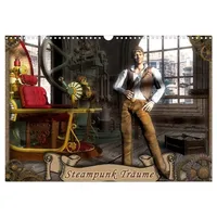 Calvendo Steampunk Träume (Wandkalender 2026 DIN A3 quer), CALVENDO