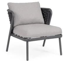 BIZZOTTO Harlow Gartensessel 74 x 80 x 74 cm grau