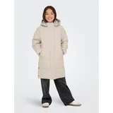 KIDS ONLY Only Kids Ko Girene Puffer Winterjacke Mädchen - Creme - 152