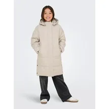 KIDS ONLY Only Kids Ko Girene Puffer Winterjacke Mädchen - Creme - 152