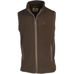 Percussion Fleeceweste Scotland, braun, 3XL