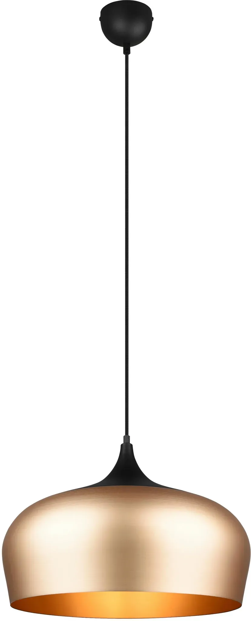 Hängeleuchte Chiron in Messingfarben max. 40 Watt