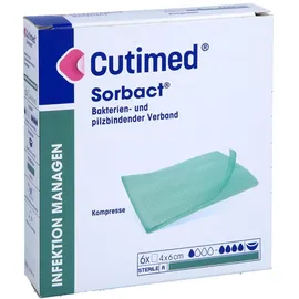 Avitamed GmbH CUTIMED Sorbact Kompressen 4x6 cm