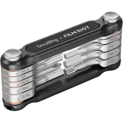 SmallRig x FILM RIOT 10-in-1-Klappschlüssel-Set mit Mehrfachwinkel-Positionierung (Schwarz) 4375