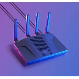 Gl.iNet GL-MT6000(Flint 2) WiFi 6 Router | Gaming-WLAN-Router | 2 x 2,5G Multi-Gig-Port + 4 x 1G Ethernet-Ports | Massengerätekonnektivität | Schnelles OpenVpn & WireGuard | 802.11ax