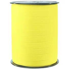 Clairefontaine Geschenkband matt Zitronengelb 250 m x 10 mm
