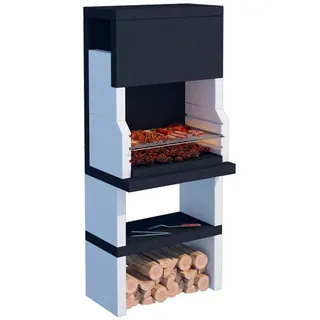 Linea VZ Stoccolma - Grillkamin für Holz/Holzkohle