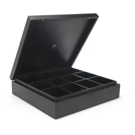 Bredemeijer Teebeutelbox 30 cm 12-tlg. Schwarz