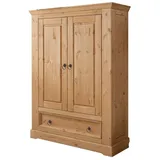möbelando Wäscheschrank SZ-0079 106 x 150 x 42 cm Braun