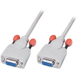 Lindy Nullmodemkabel - DB-9 (W) zu DB-9 (W)