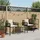 vidaXL Gartenmöbel Set 3-tlg. Schwarz