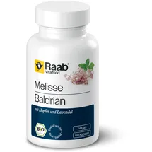 Raab Vitalfood Melisse Baldrian Bio Kapseln 60 St.