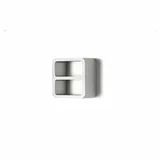 authentics Hausnummer 80608 Silber