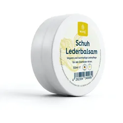 eco:fy Veganes Schuh-Lederbalsam - 50g - mit Microfasertuch - Lederpflege