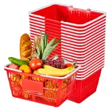 Vevor Einkaufskorb rot 21 L