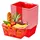Vevor Einkaufskorb rot 21 L