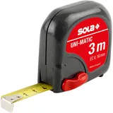 Sola Taschenbandmaß UNI-MATIC Gelb 3 m