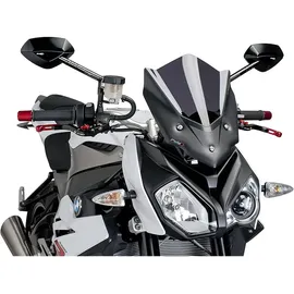 PUIG Windschutzscheibe Racingscheibe für BMW S1000R Dark Smoke