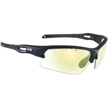 Azr Kromic Huez Photochrome Sonnenbrille - Matte Black / Iris Gold - Photochromic Iris Gold/CAT1-3