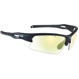 Azr Kromic Huez Photochrome Sonnenbrille - Matte Black / Iris Gold - Photochromic Iris Gold/CAT1-3