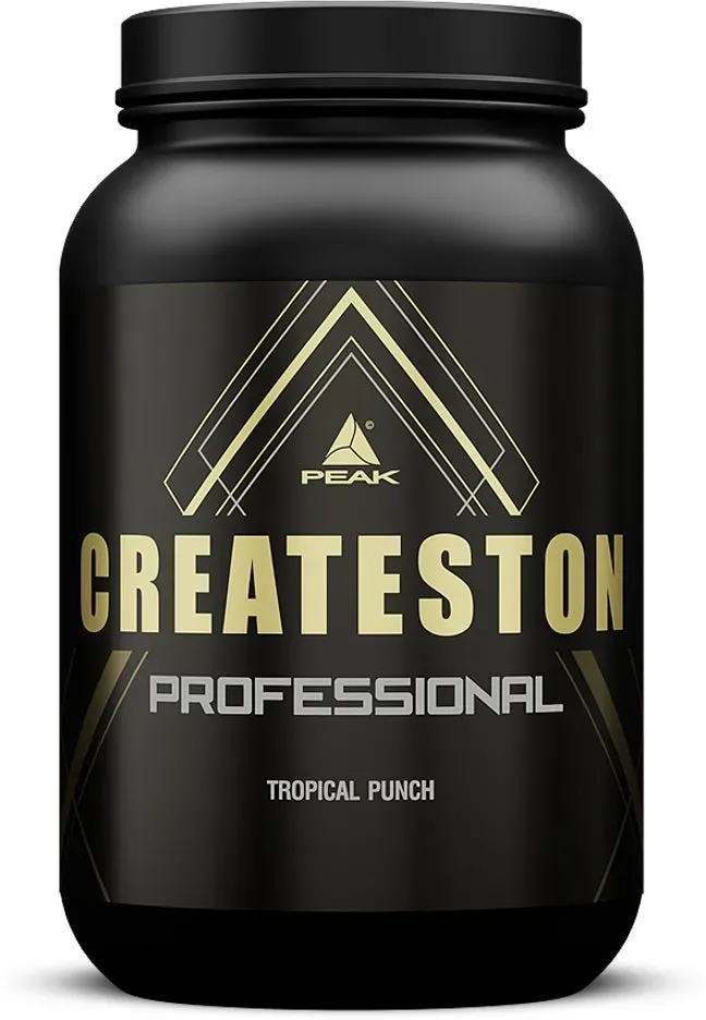 PEAK Createston Professional - 1575g - Geschmack Tropical Punch I 15 Portionen I Post Workout I ALL-In-One I über 90 Schlüsselsubstrate I mit Whey Protein & Kohlenhydraten I Creatin AKG I Muskelaufbau 1575 g