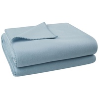 Plaid Soft-Fleece, zoeppritz, mit unverwechselbarem Cashmere Handfeel blau 110 cm x 150 cmGUTEMARKEN