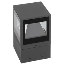dotlux LED-Pollerleuchte Aluminium, Glas 20 cm 7,5/15 W inkl. LED-Lampe