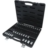 KS Tools 1/2" Bit-Stecknuss-Satz für Innensechskant-Schrauben, 30-tlg