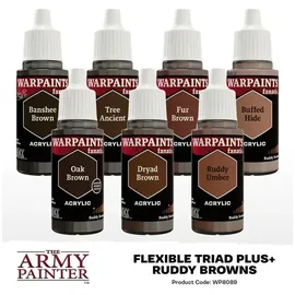 The Army Painter Warpaints Flexible Triad PLUS+ 7 126 ml Braun/Rot/Bronze