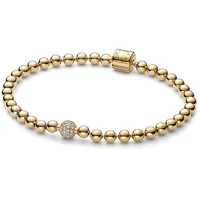 Pandora Signature Armband gold Metall, vergoldet 568342C01-21 Größe 21