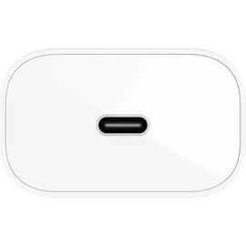Belkin USB-C Ladegerät 25W PD + Lightning Kab. WCA004vf1MWH-B5 Smartphone, Tablet Weiß AC Schnellladung Indoor
