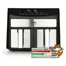 DS PRODUKTE Cuisine Heissluft Fritteuse 7L schwarz