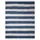 OTTO home Benja Handwebteppich 60 x 110 cm Blau/Weiß